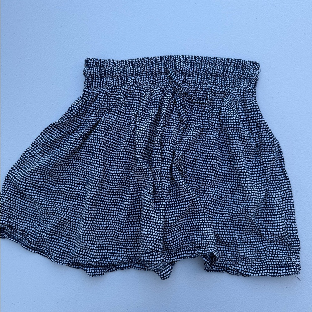 Women's Blue and White Skirt